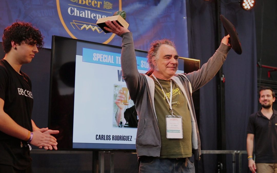 Carlos Rodriguez, de Ales Agullons, premio Steve Huxley 2019